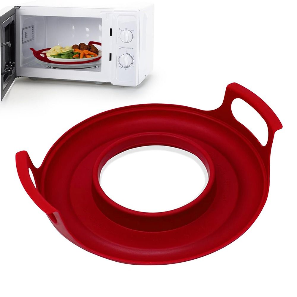 Home Cooking Supplies - Anti-deformed Microwave Plate Tray Home Cooking