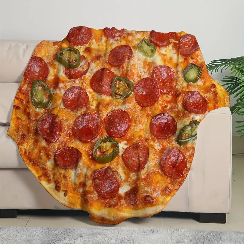 Tortilla Warmer Cloth - 1pc Warm and Cozy Pizza Flannel