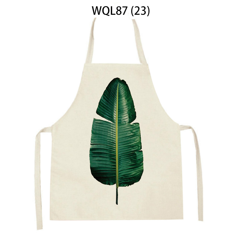 Home Cooking Chef - Household Item Green Tropical Plants Pattern