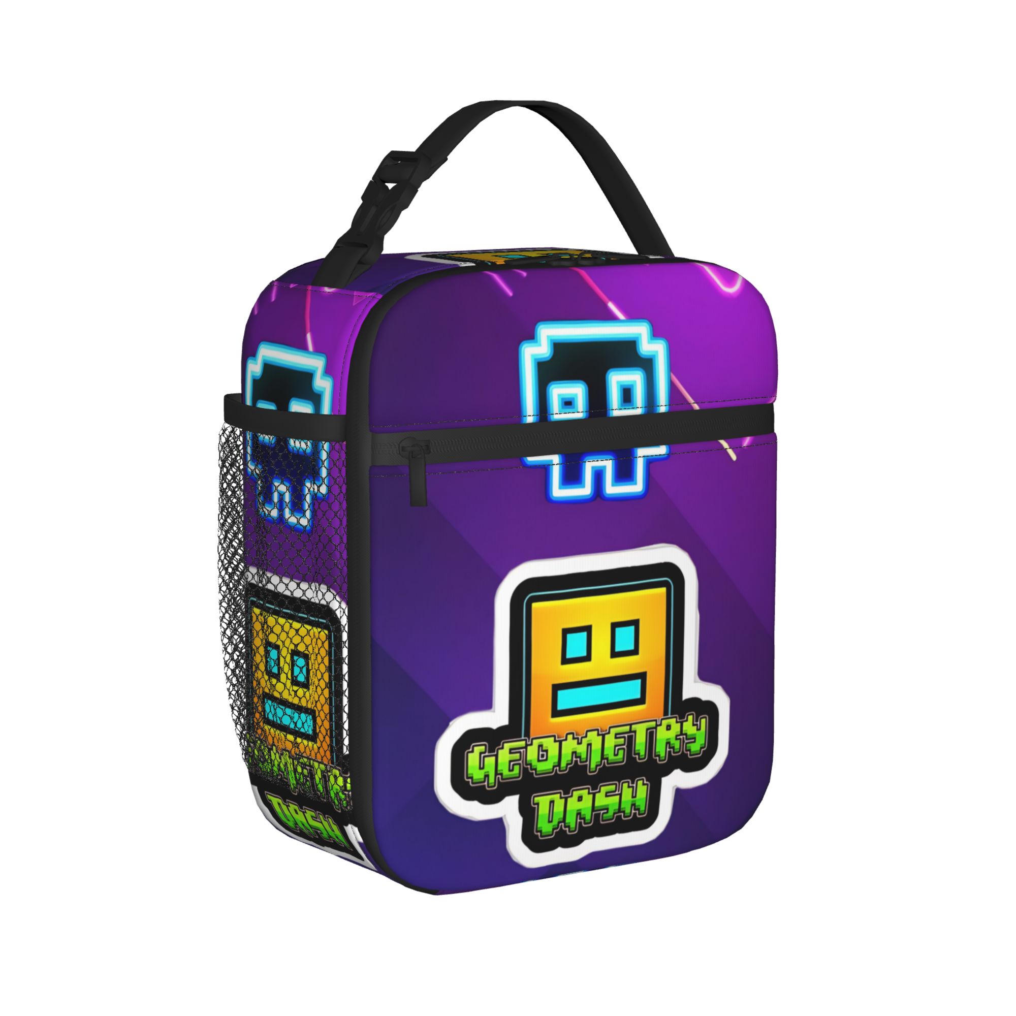 Home Cooking Game - Geometry Dash Insulated Lunch Bags Cooler