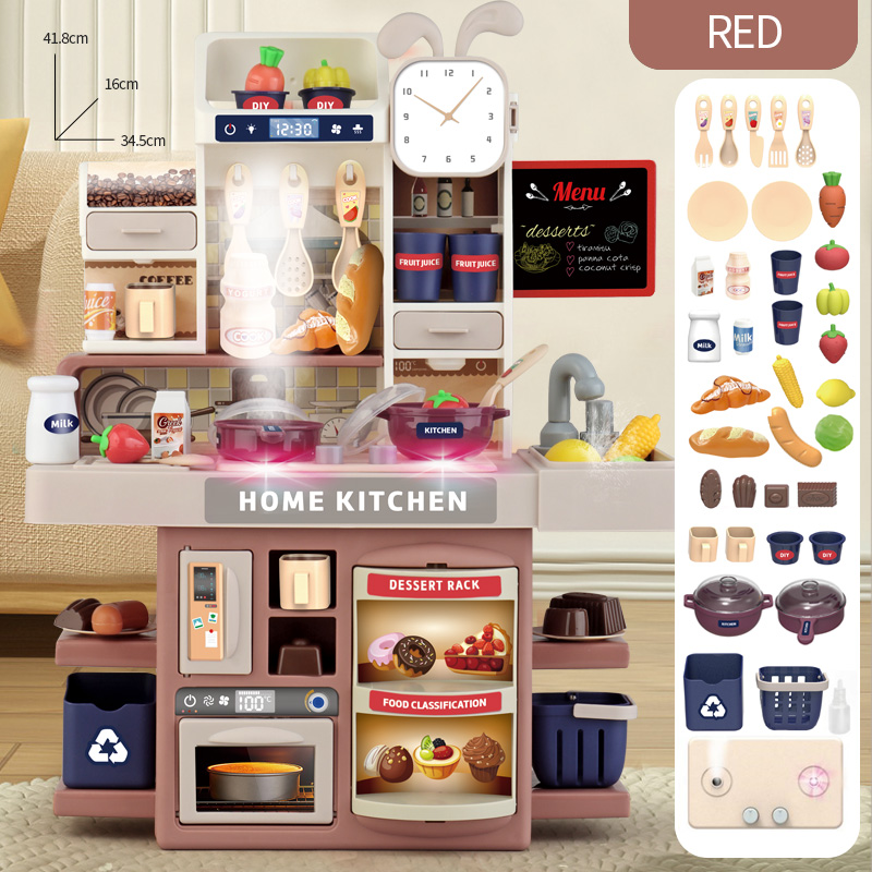 Home Cooking Game - Children's 41cm large Size Cooking Kitchen