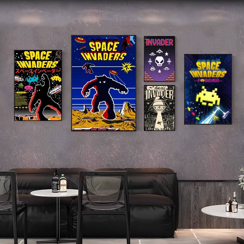 S-Space Invaders Game Retro Po - Home Cooking Game ulasan dan harga
