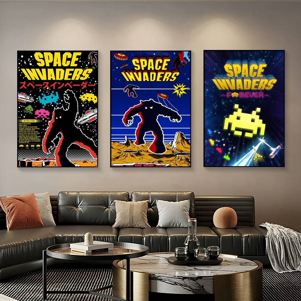 S-Space Invaders Game Retro Po - Home Cooking Game ulasan dan harga