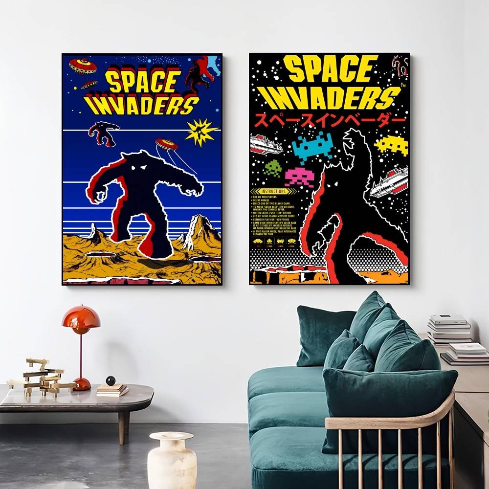S-Space Invaders Game Retro Po - Home Cooking Game ulasan dan harga