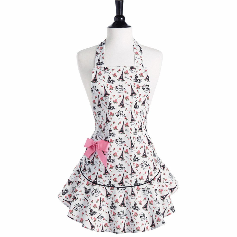 Fashion Ladies Cotton Cooking  - Home Cooking Chef ulasan dan harga