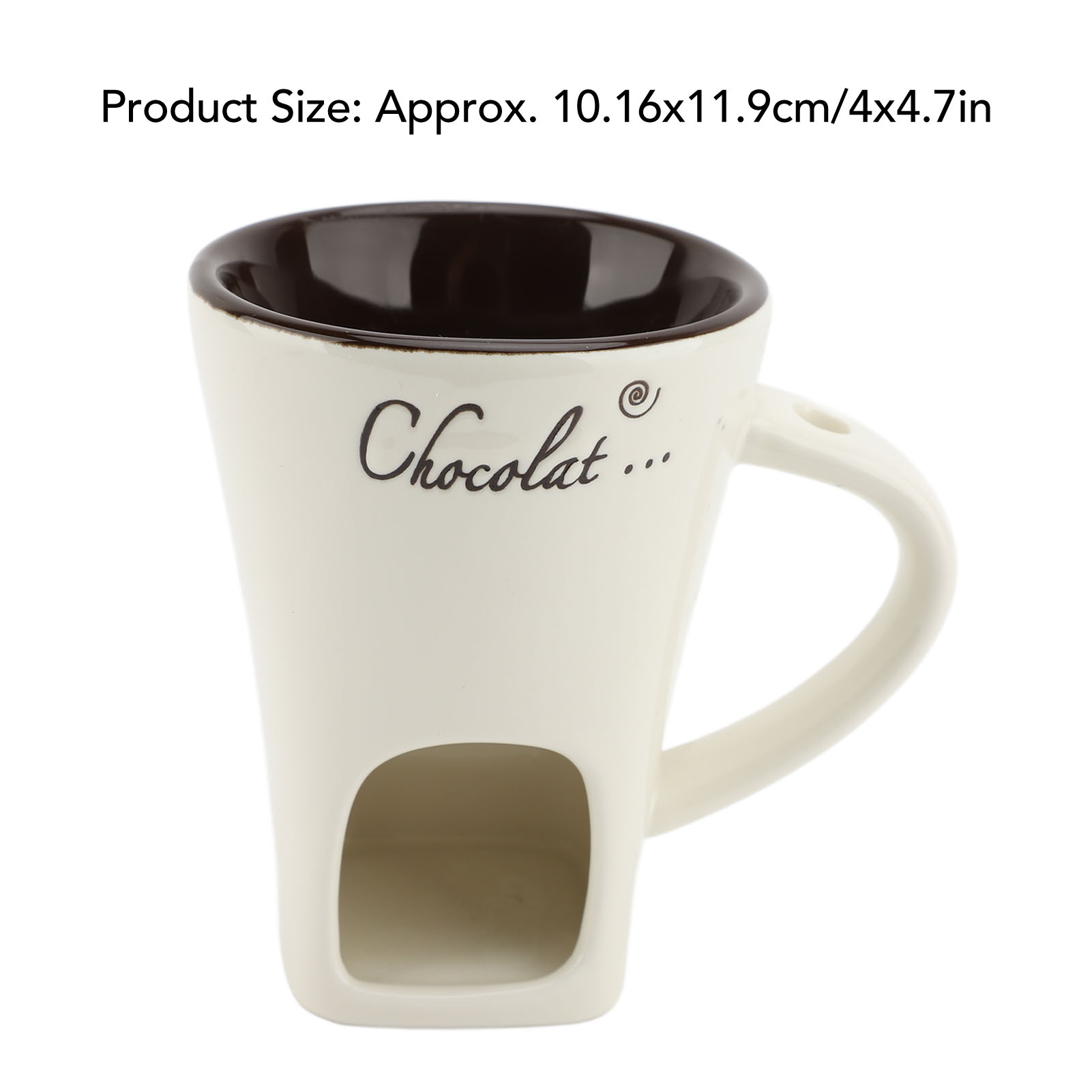 Chocolate Melting Fondue Mug C - Fondue Pot Ceramic ulasan dan harga