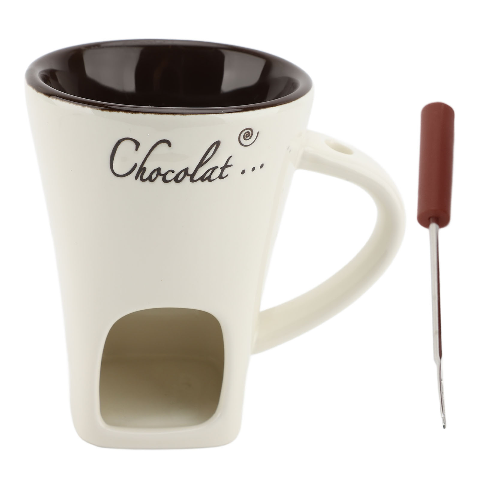 Chocolate Melting Fondue Mug C - Fondue Pot Ceramic ulasan dan harga