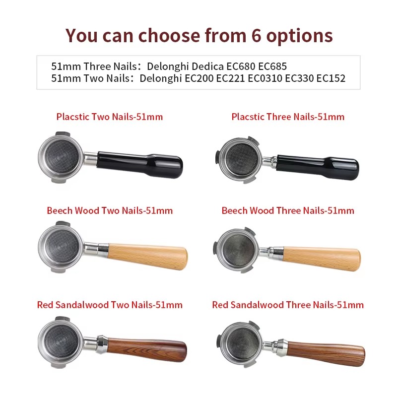 51mm Coffee Bottomless Portafi - Delonghi Espresso Dedica 685 ulasan dan harga