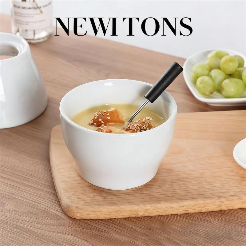 QX2E Elegant Mini Ceramic Fond - Fondue Pot Ceramic ulasan dan harga