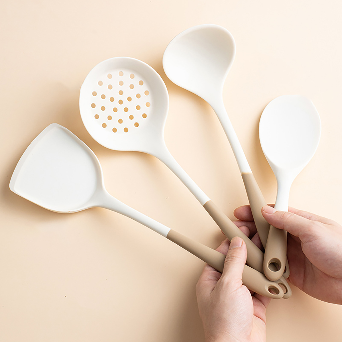 4pcs Silicone Kitchenware Uten - Home Cooking Supplies ulasan dan harga