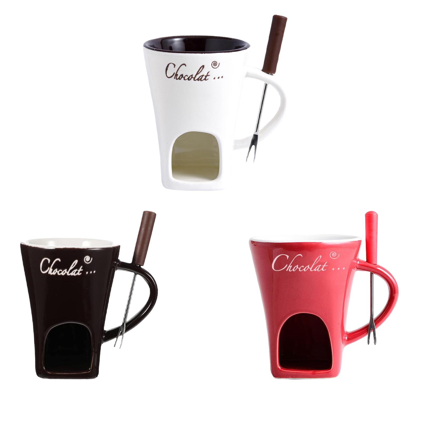 Chocolate Fondue Cup Ceramic M - Fondue Pot Ceramic ulasan dan harga