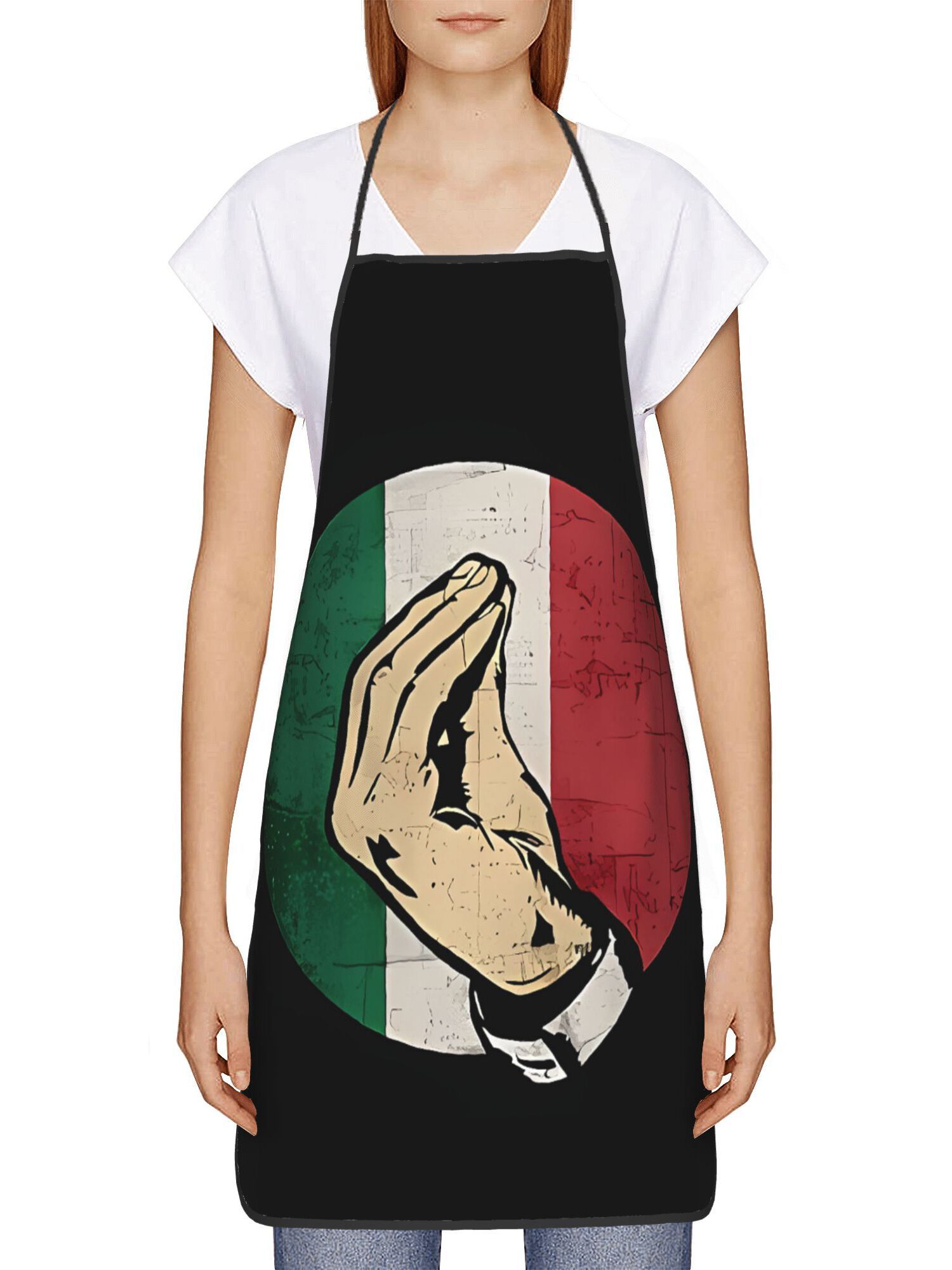 【Italian Gesture】Apron, Kitche - Home Cooking In Italian ulasan dan harga