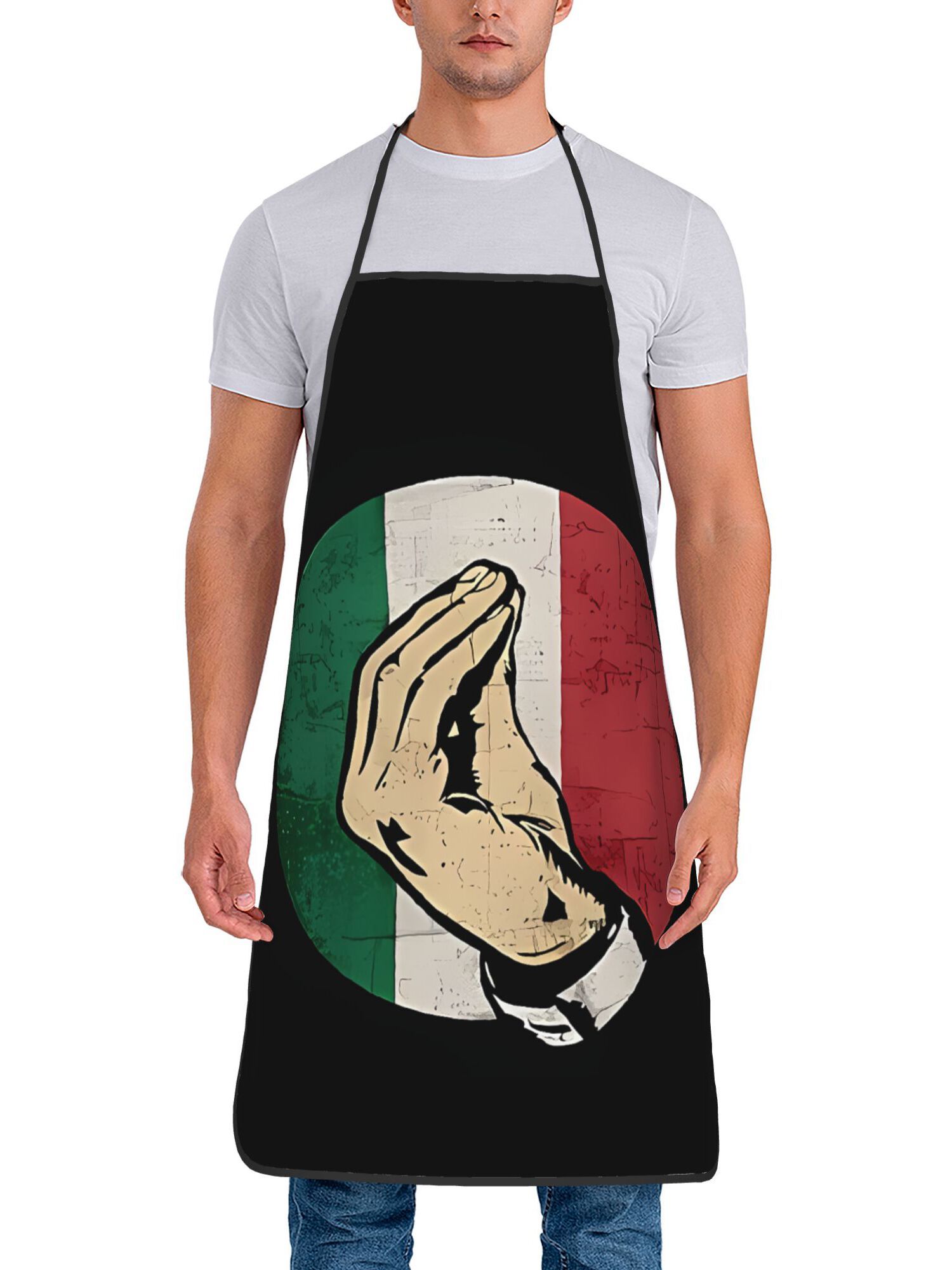 【Italian Gesture】Apron, Kitche - Home Cooking In Italian ulasan dan harga
