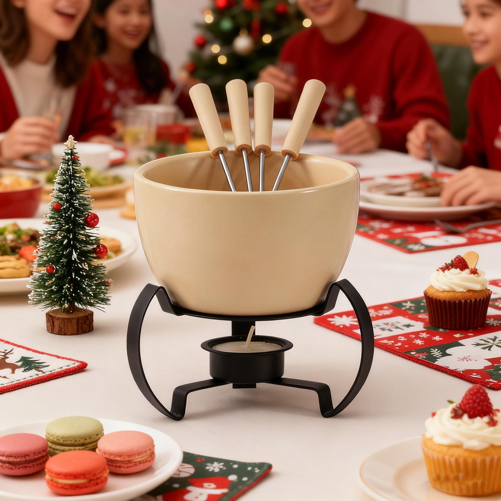 450ml Mini Ceramic Fondue Mug  - Fondue Pot Ceramic ulasan dan harga