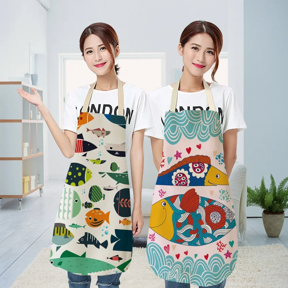 Women Men Kitchen Aprons House - Home Cooking Chef ulasan dan harga