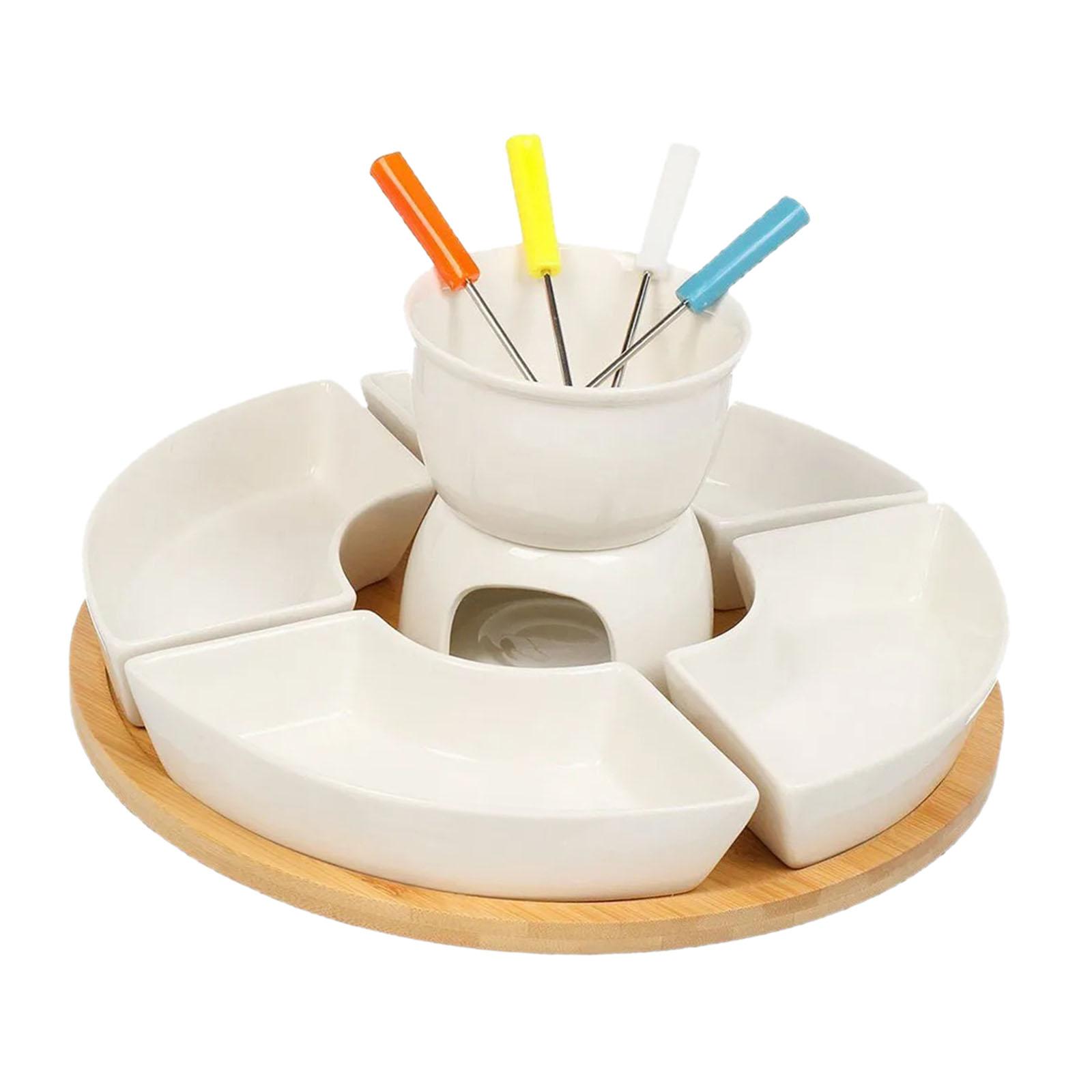 Fondue Pot Melting Pot Set, Bu - Fondue Pot Ceramic ulasan dan harga
