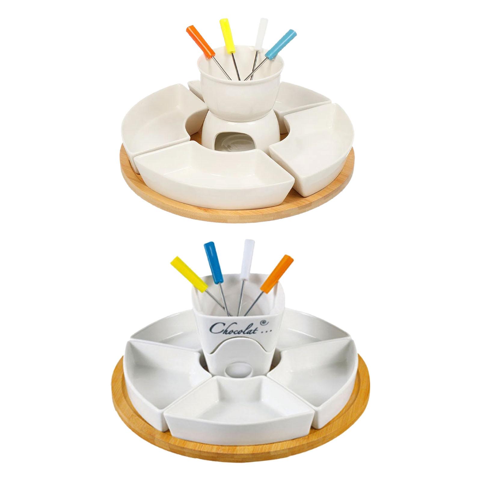 Fondue Pot Melting Pot Set, Bu - Fondue Pot Ceramic ulasan dan harga