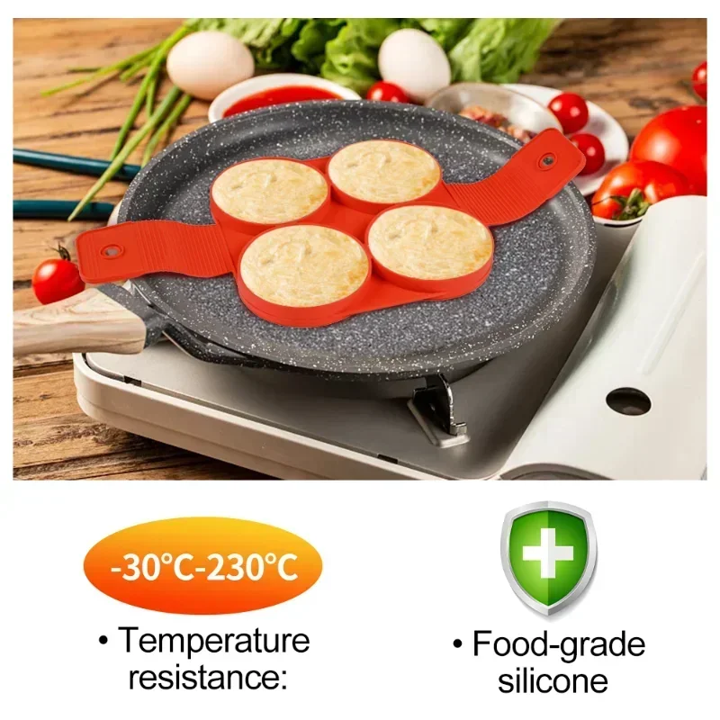 Silicone Egg Cooker Fried Egg  - Home Cooking Supplies ulasan dan harga