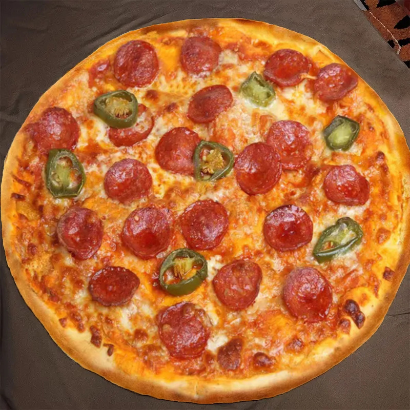 1pc Warm and Cozy Pizza Flanne - Tortilla Warmer Cloth ulasan dan harga