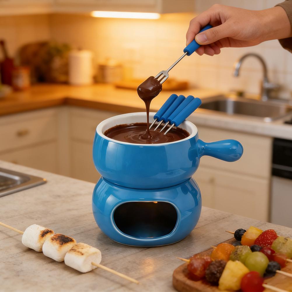 Chocolate Fondue Cup Ceramic W - Fondue Pot Ceramic ulasan dan harga