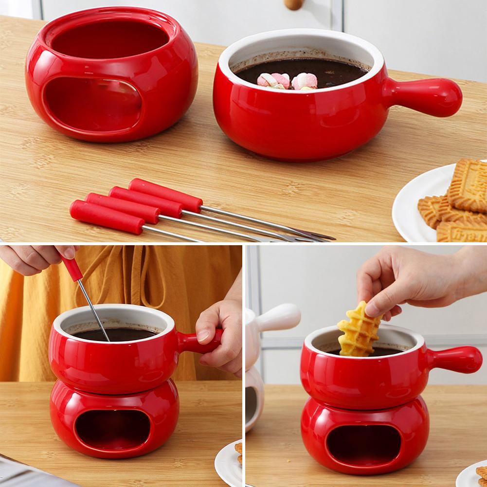 Chocolate Fondue Cup Ceramic W - Fondue Pot Ceramic ulasan dan harga
