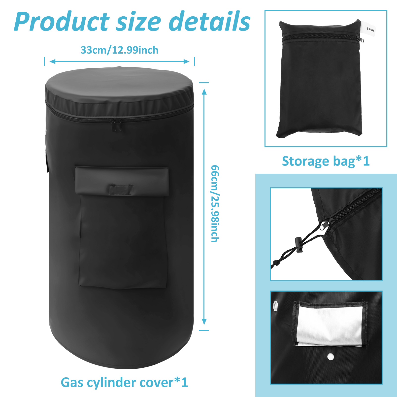 Oxford Cloth Propane Tank Cove - Home Cooking Gas ulasan dan harga