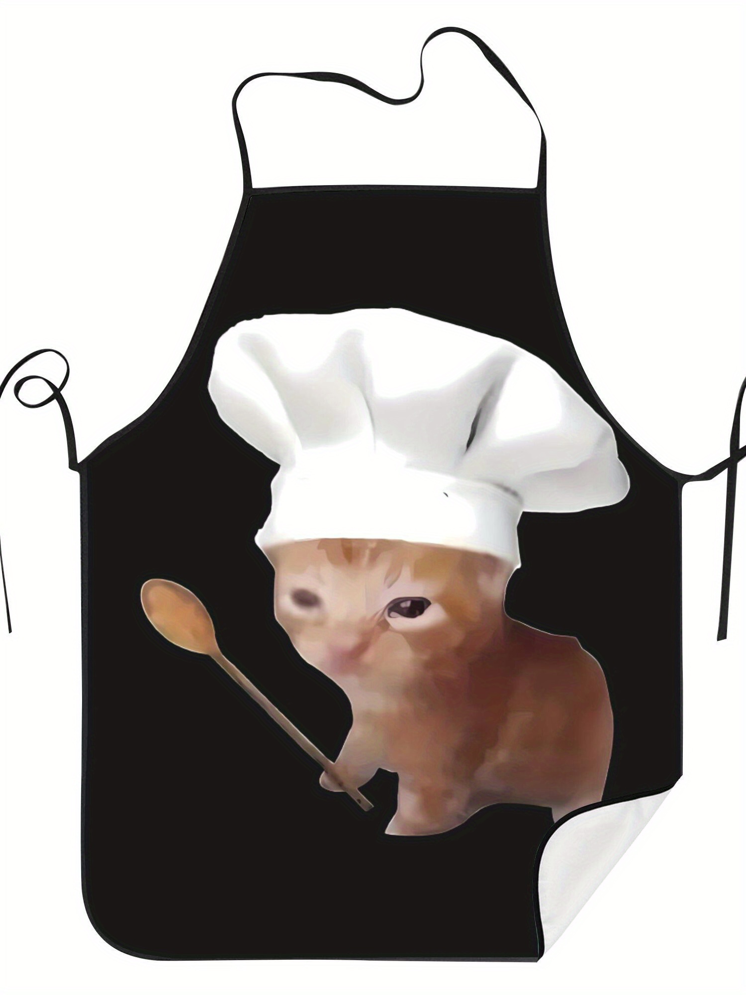 Funny Chef Crying Cat Apron Ki - Home Cooking Chef ulasan dan harga