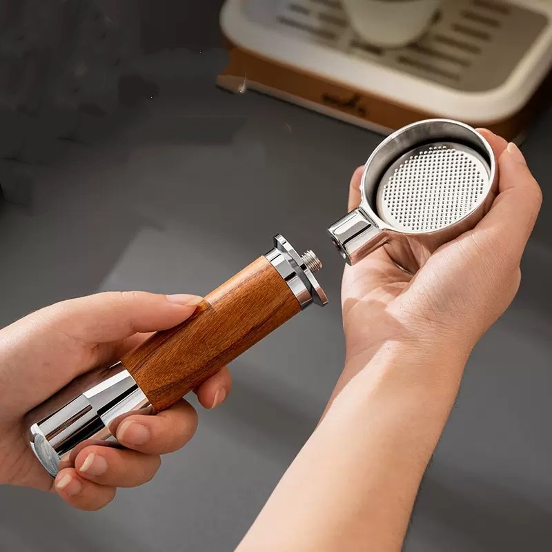 54mm 3-Ears Bottomless Portafi - Breville Espresso Barista Express ulasan dan harga