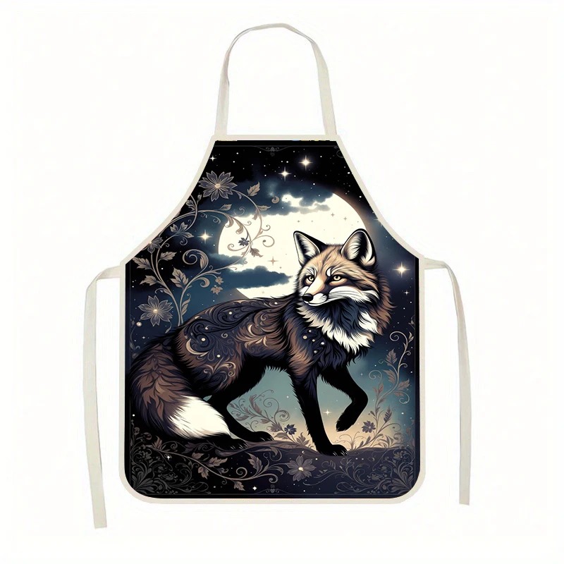 Magical Forest Red Fox Linen A - Home Cooking Chef ulasan dan harga