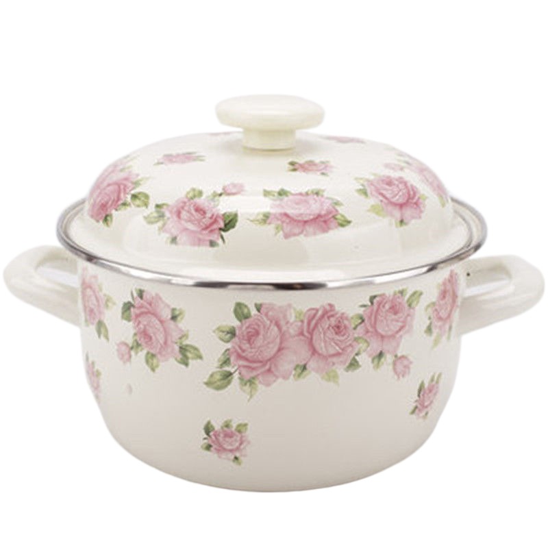 Thickened 16-24cm Elegant Pink - Fondue Pot Ceramic ulasan dan harga