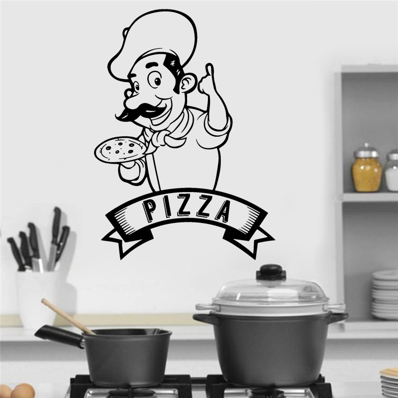 Pizza Pizzeria Logo Cook Sign  - Home Cooking In Italian ulasan dan harga