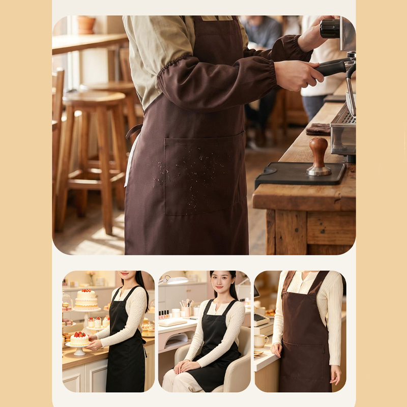 Bib Apron Chef with Pockets Ne - Home Cooking Chef ulasan dan harga