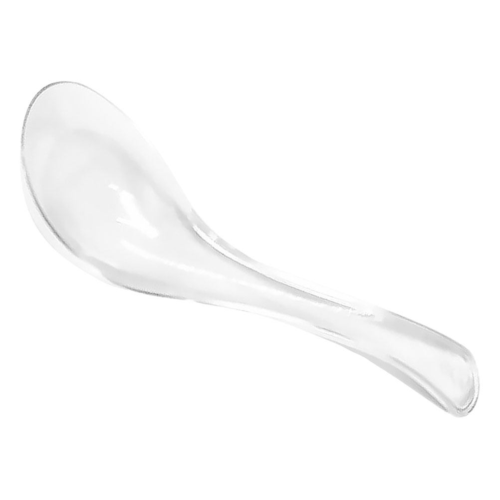 Transparent Asian Glass Spoon  - Home Cooking Asian ulasan dan harga