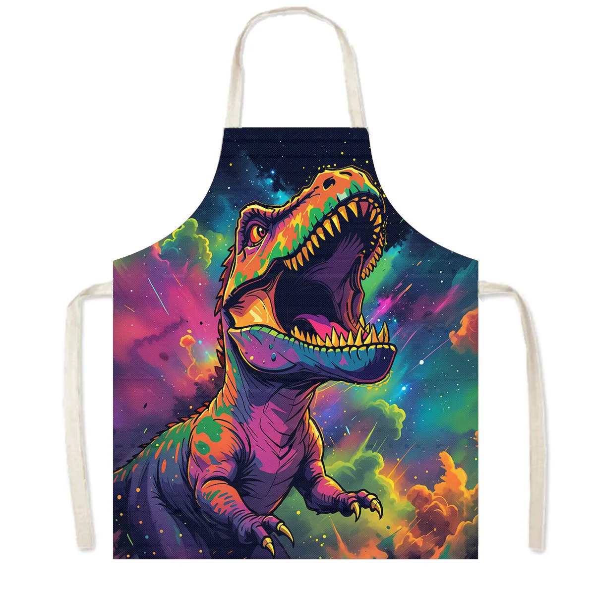 Cute Dinosaur Print Kitchen Ap - Home Cooking Chef ulasan dan harga