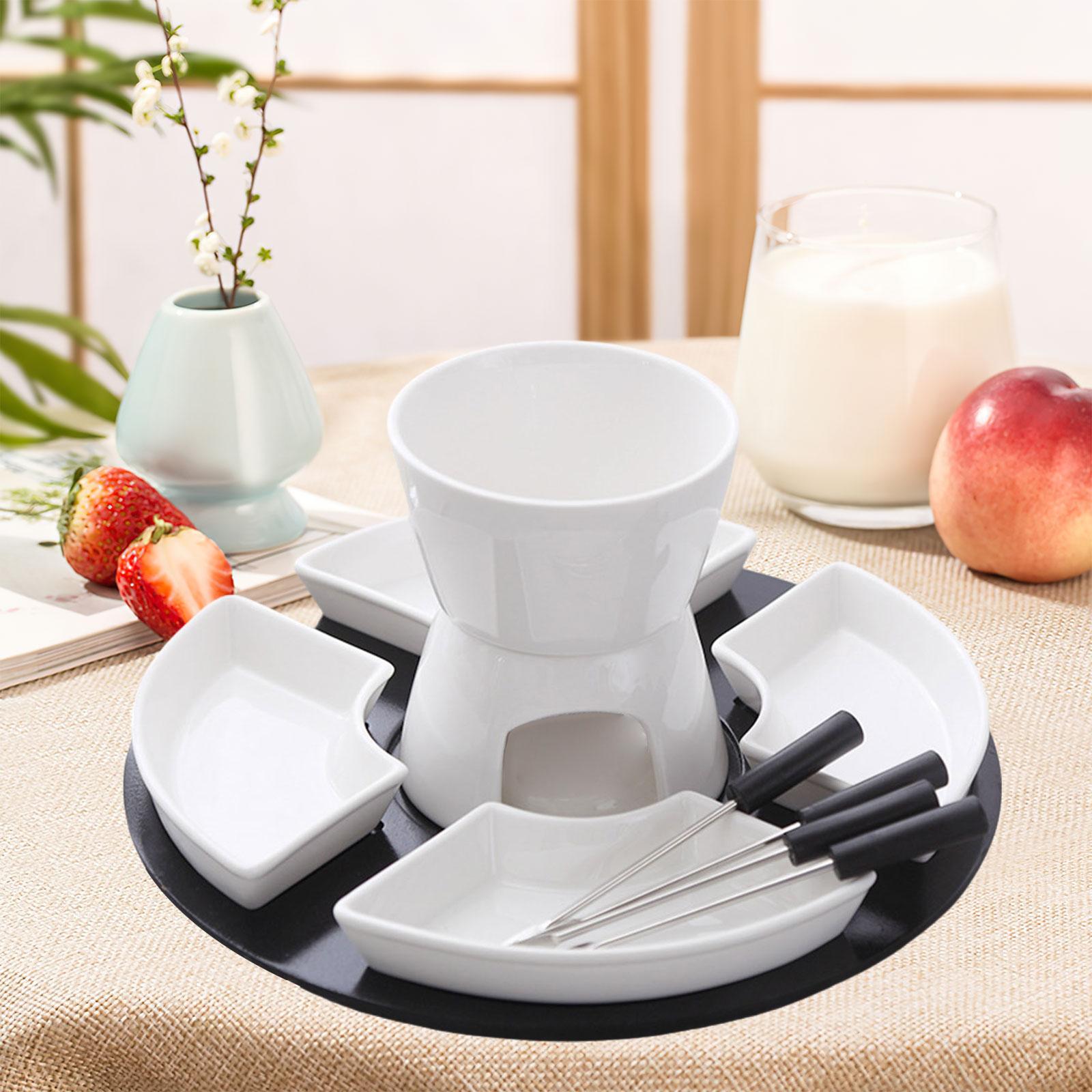 Porcelain Butter Holder Cerami - Fondue Pot Ceramic ulasan dan harga