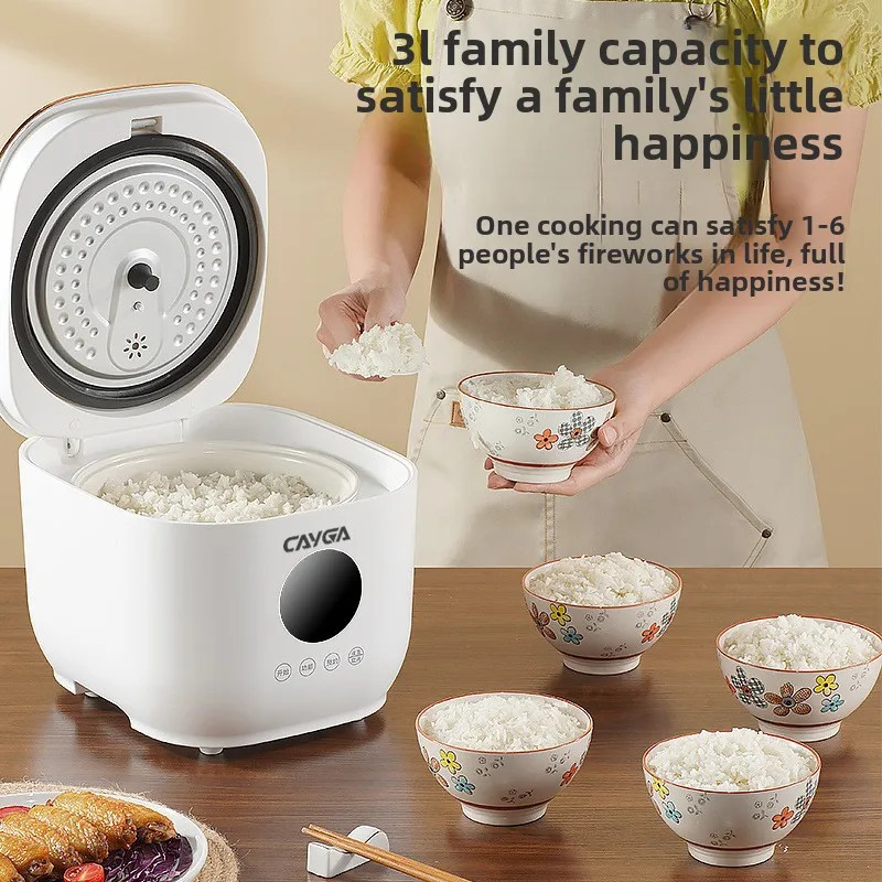 3L Home Smart Rice Cooker Sche - Home Cooking Food Delivery ulasan dan harga