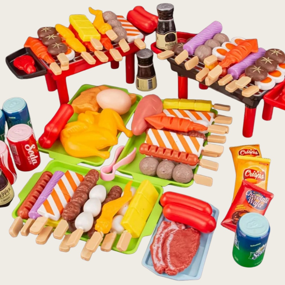 Baby Dress Up Kitchen Toys BBQ - Home Cooking Game ulasan dan harga